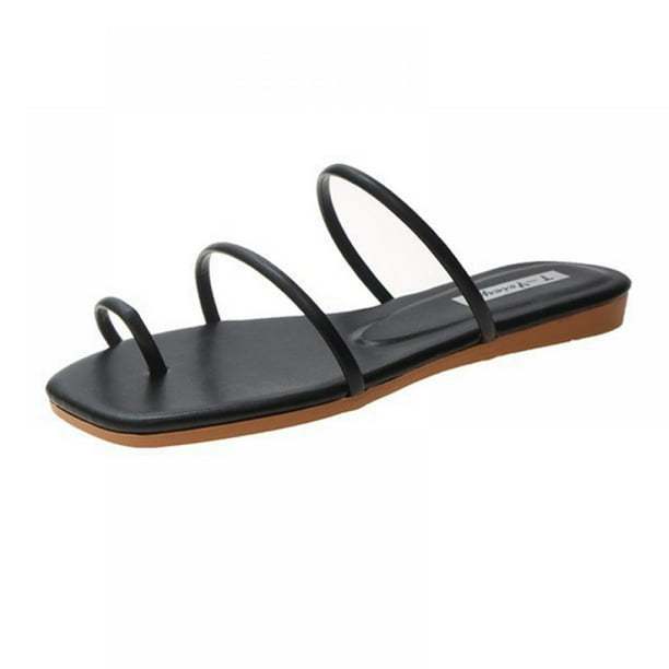 Details about / Girls Casual Wear Light Weight Comfortable Black Color Rubber Slip-On Slipper